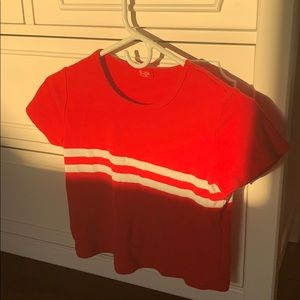 Brandy Melville comfy stripe shirt